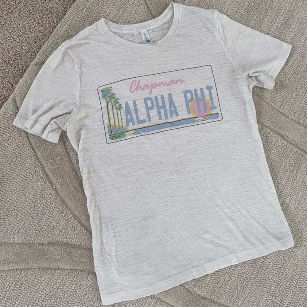 Alpha Phi Chapman Los Angeles Tee